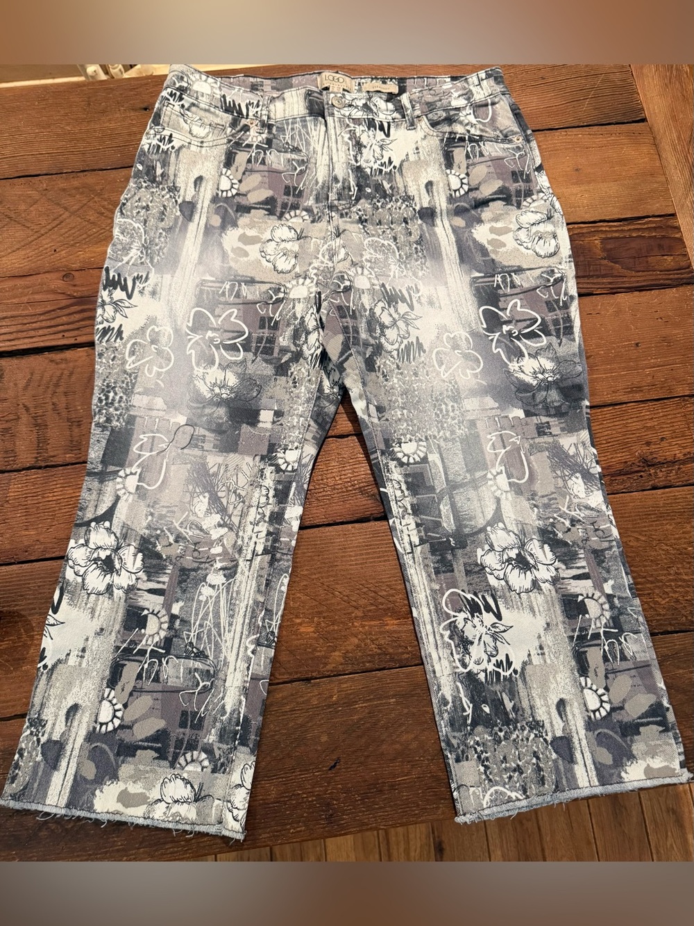 Logo By Lori Goldstein Boho Jeans Size 14 Petite New